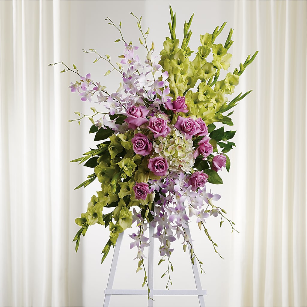 Lasting Legacy Standing Spray – The Blessed Florist, Brandon FL
