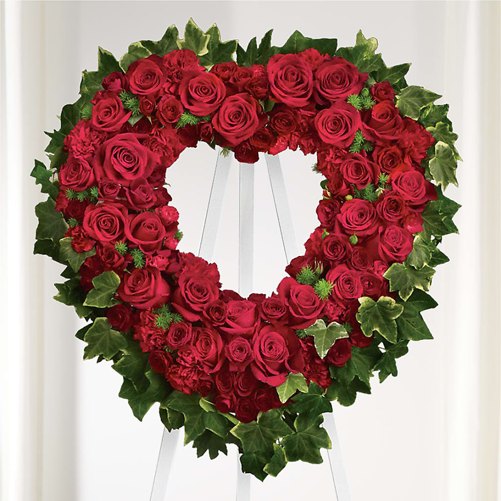 Wholehearted Standing Spray – The Blessed Florist, Brandon FL
