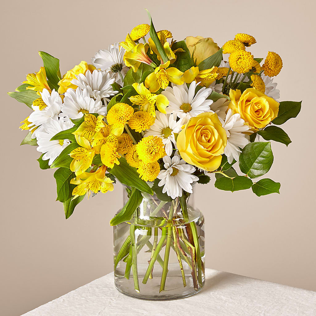 Sunny Sentiments Bouquet – The Blessed Florist, Brandon FL
