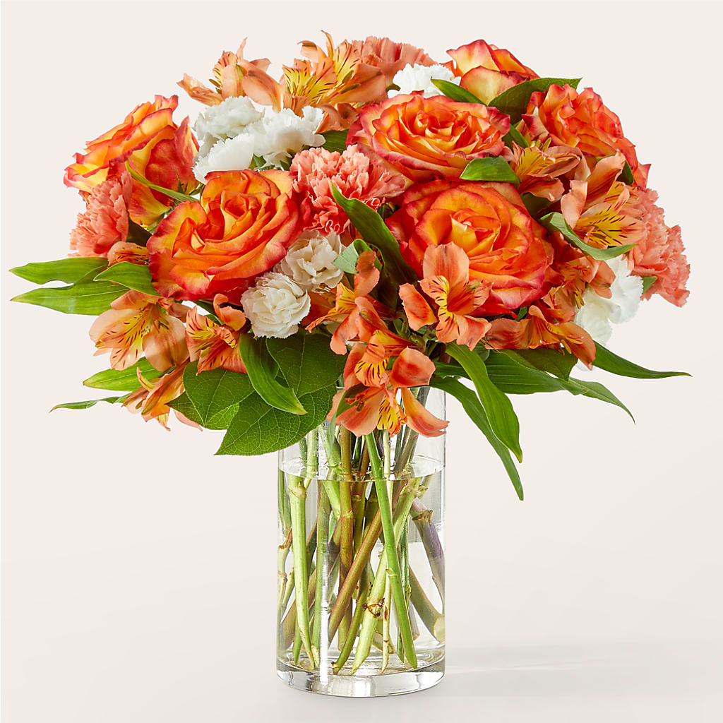 Apricot Glow Bouquet – The Blessed Florist, Brandon FL