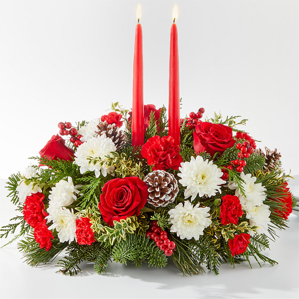 Holiday Soiree Centerpiece – The Blessed Florist, Brandon FL