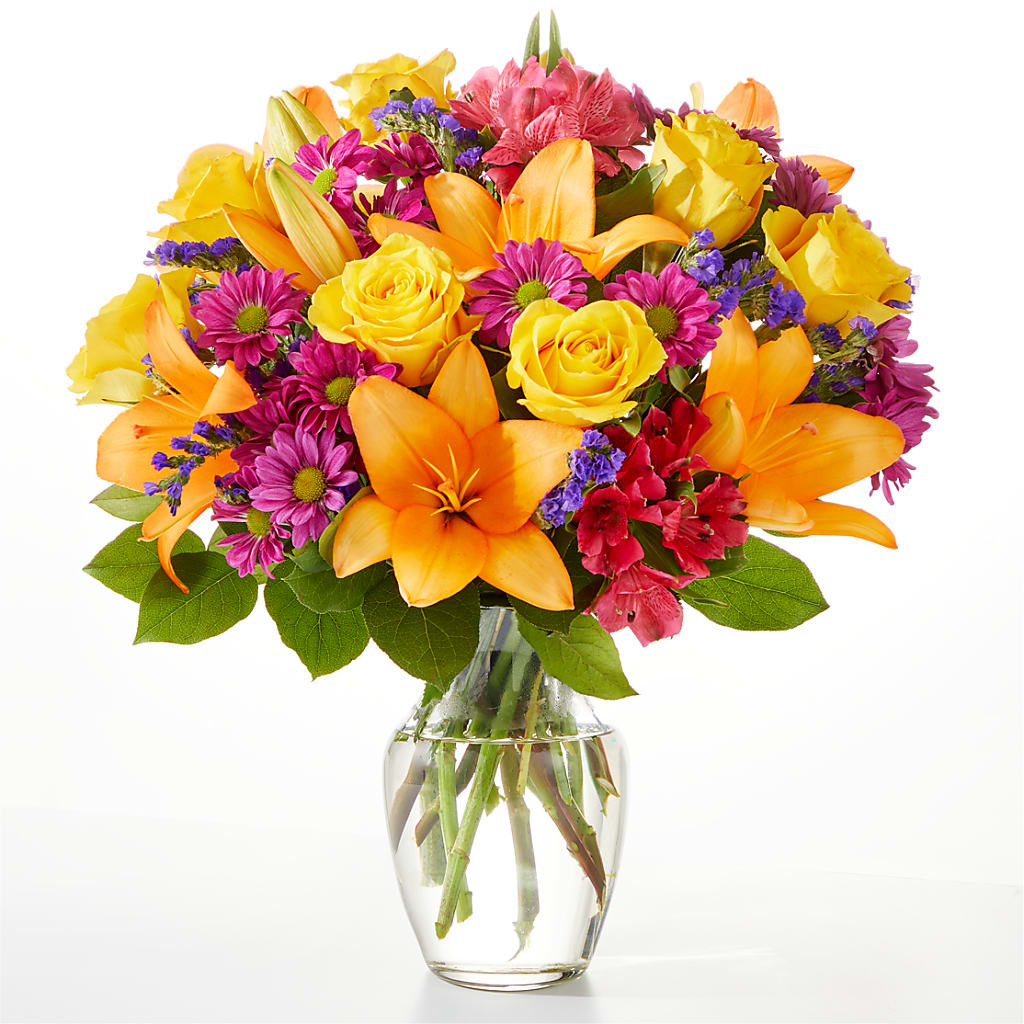 Colorful Visions Bouquet – The Blessed Florist, Brandon FL