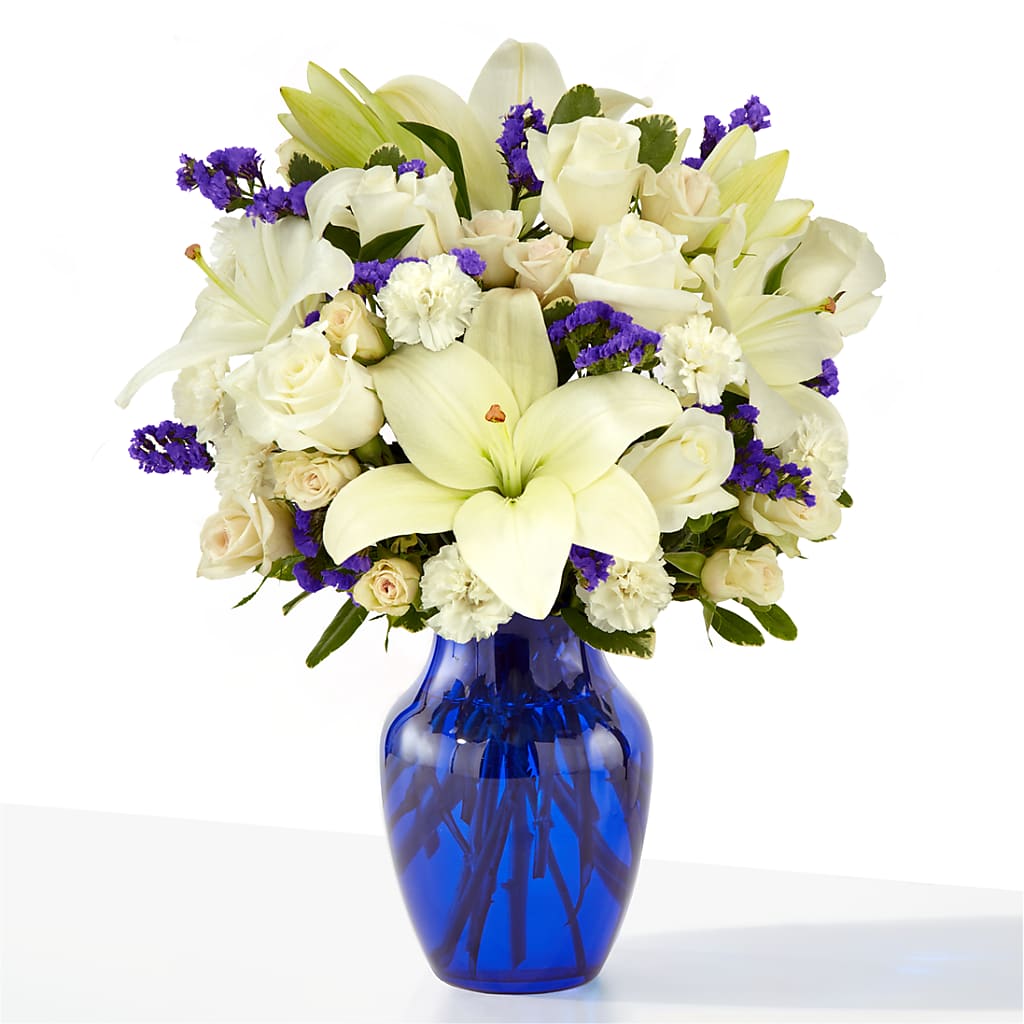 Sapphire Rush Bouquet – The Blessed Florist, Brandon FL