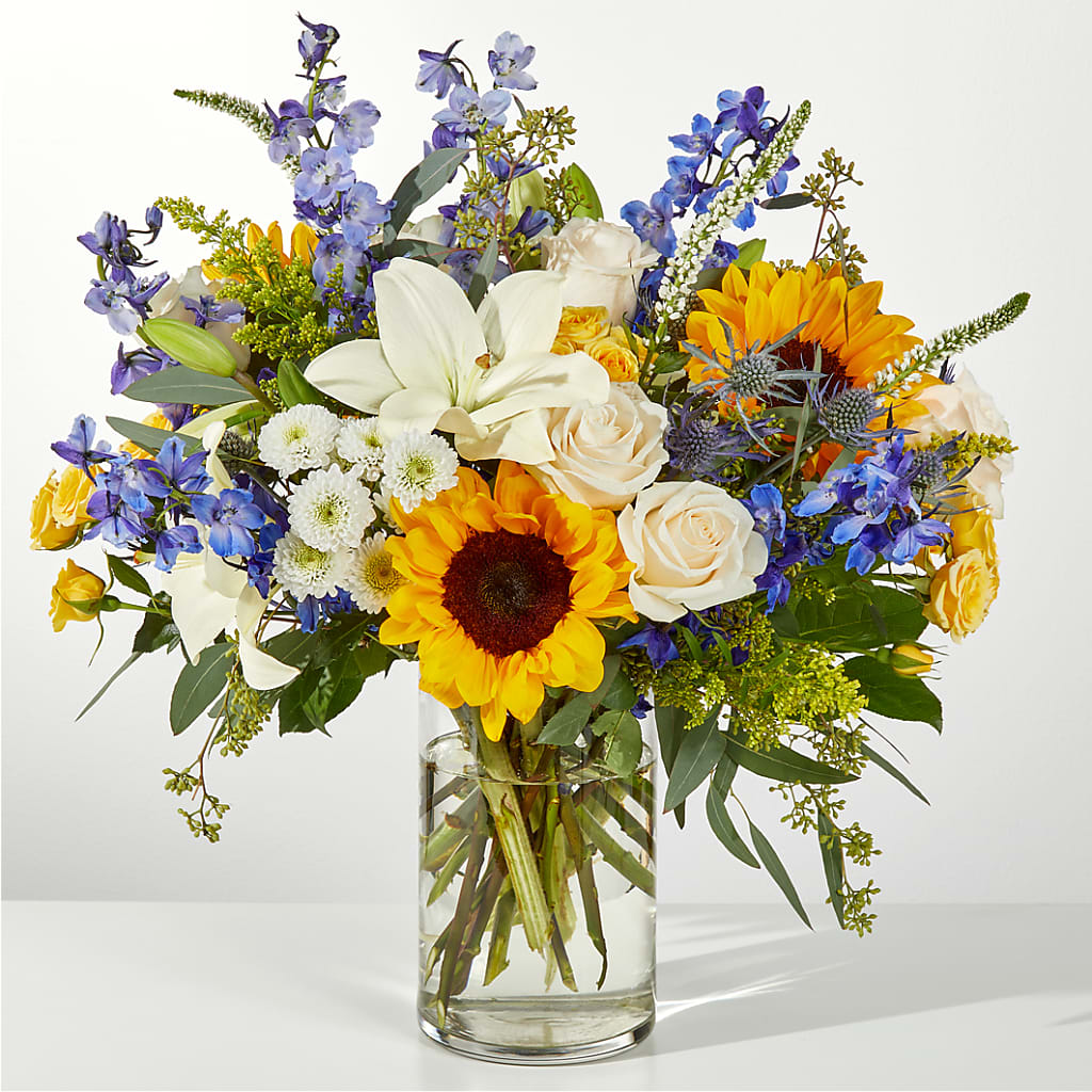 Wonderfully Sunny Bouquet – The Blessed Florist, Brandon FL