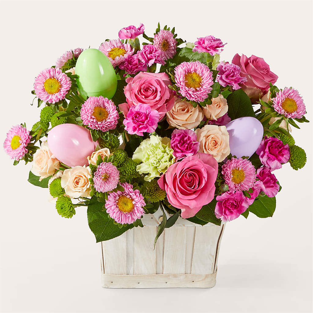 Get Eggcited Basket – The Blessed Florist, Brandon FL