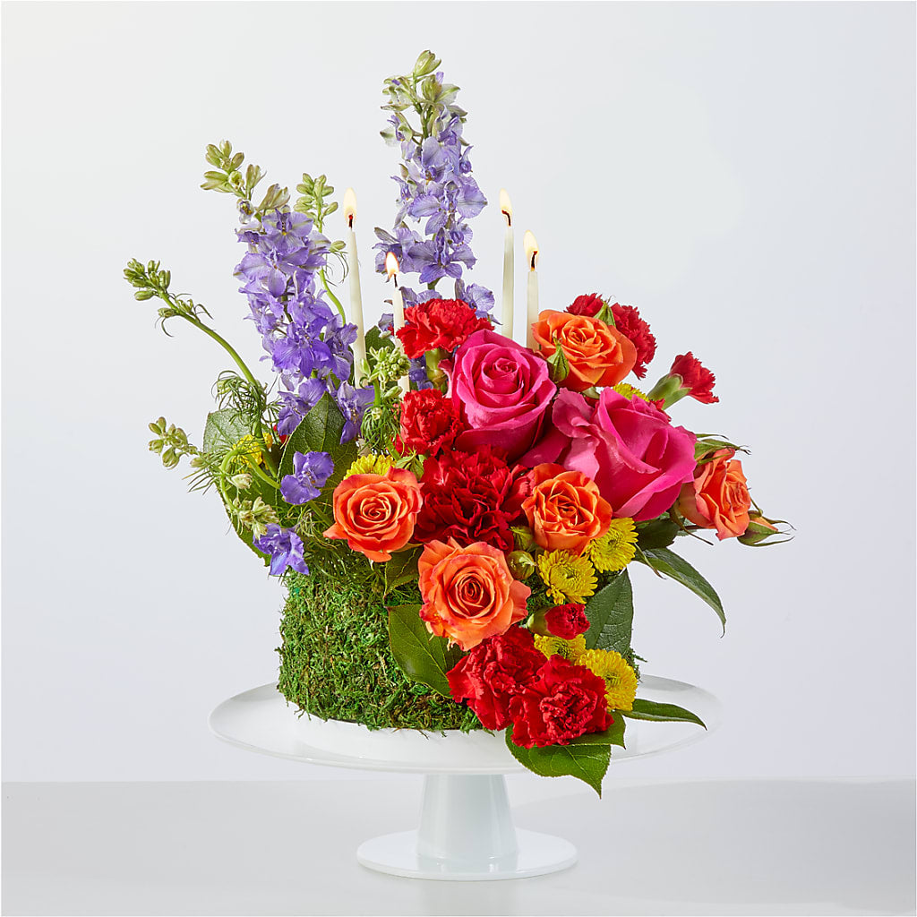 Best Year Yet Floral Cake – The Blessed Florist, Brandon FL