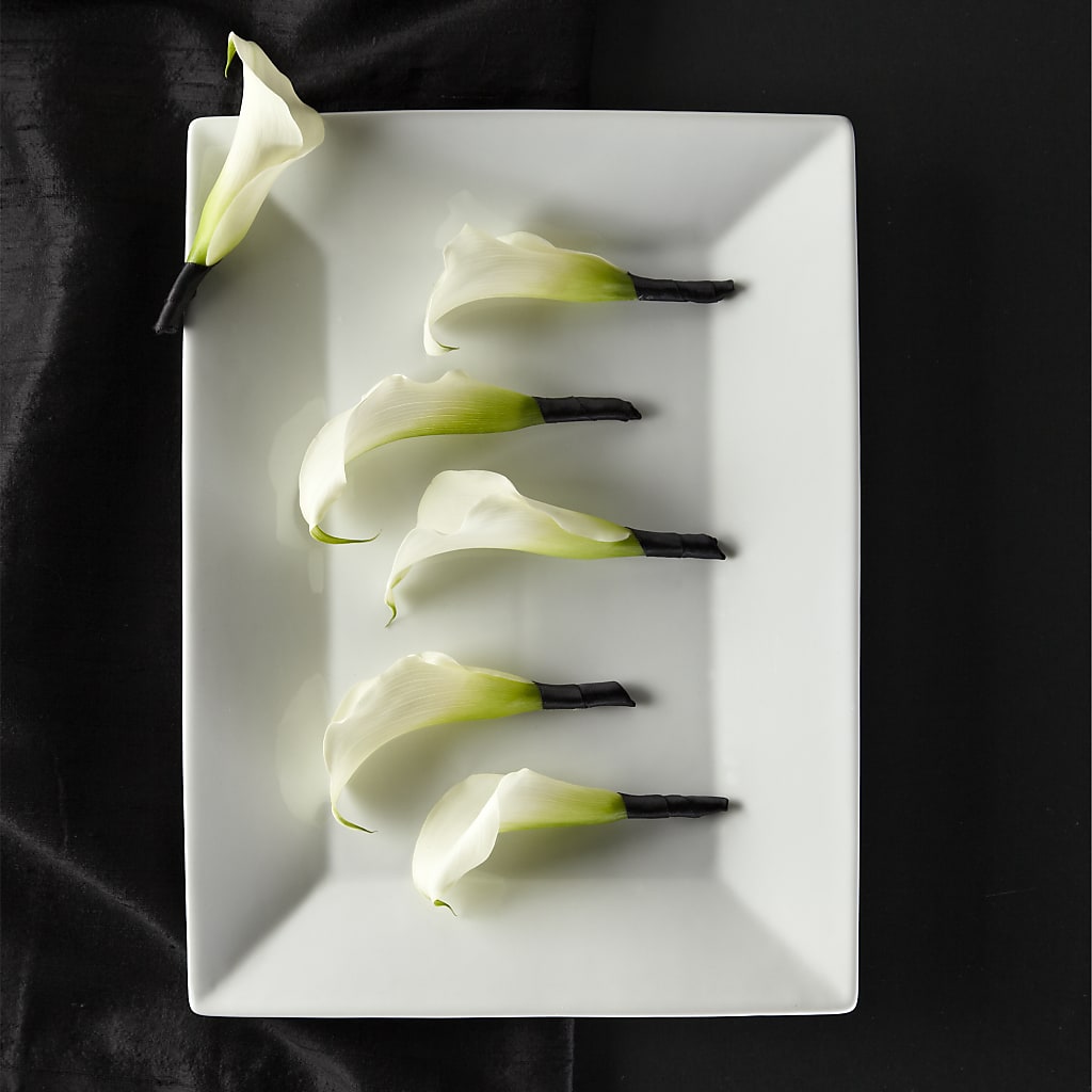 Calla Lily Promise Boutonniere – The Blessed Florist, Brandon FL