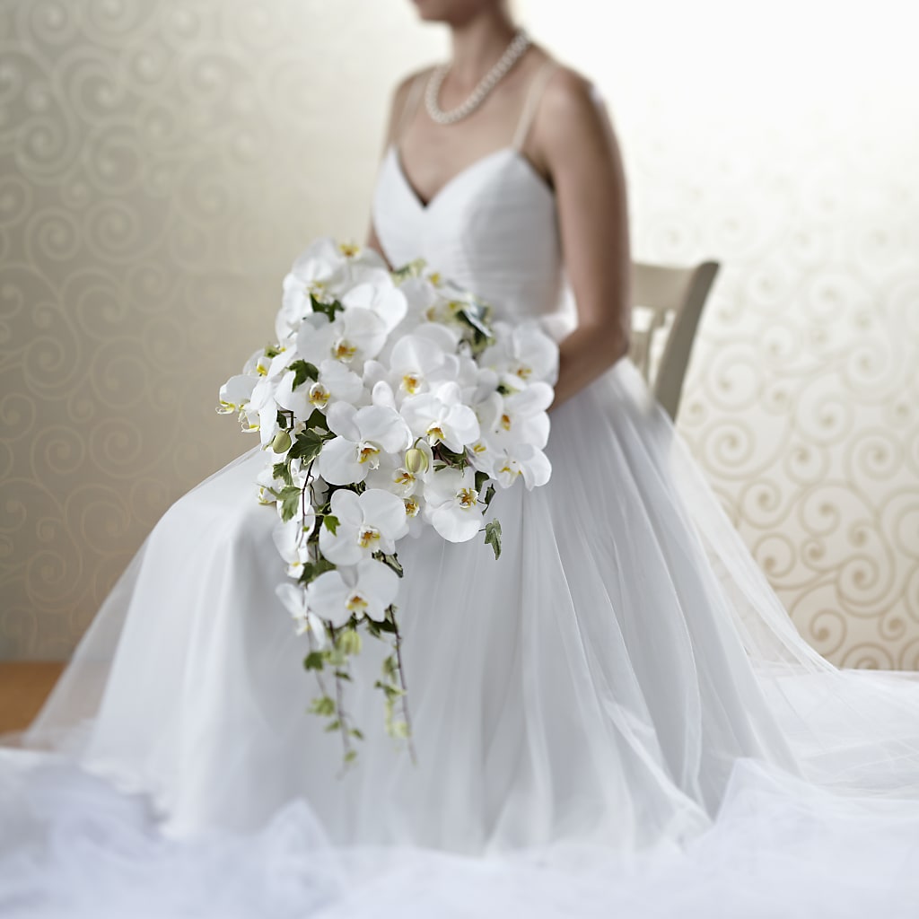 Classic White Bouquet – The Blessed Florist, Brandon FL