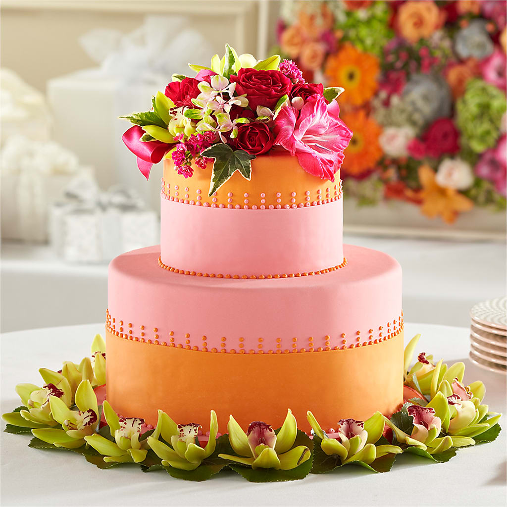 Sweet Citrus Cake Decor – The Blessed Florist, Brandon FL