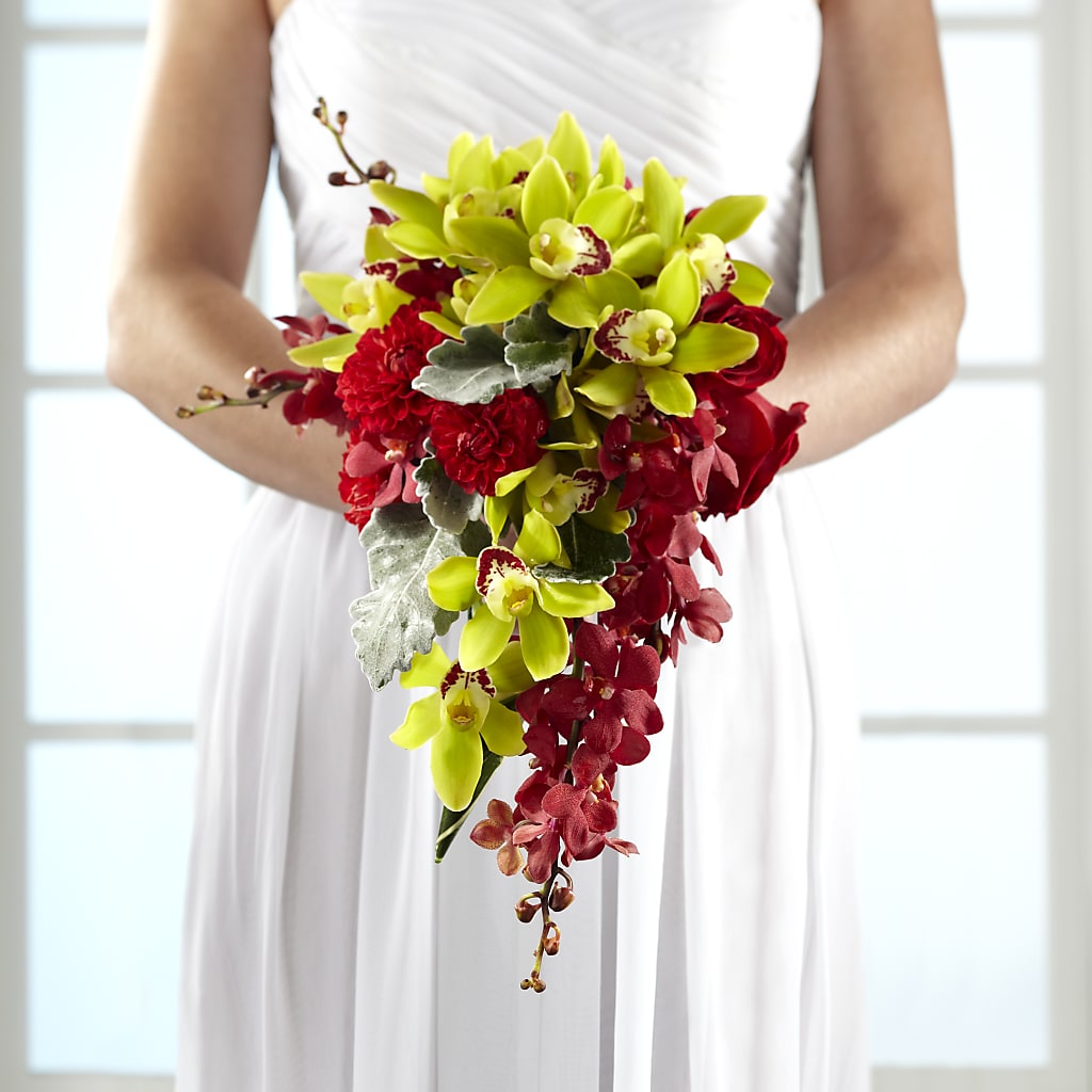 Elegant Orchid Bouquet – The Blessed Florist, Brandon FL