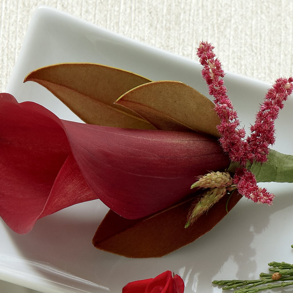 Red Calla Boutonniere – The Blessed Florist, Brandon FL