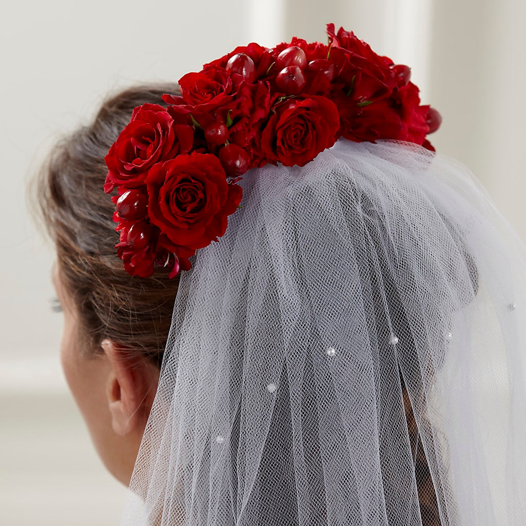 Heart's Happiness Hair Decor – The Blessed Florist, Brandon FL