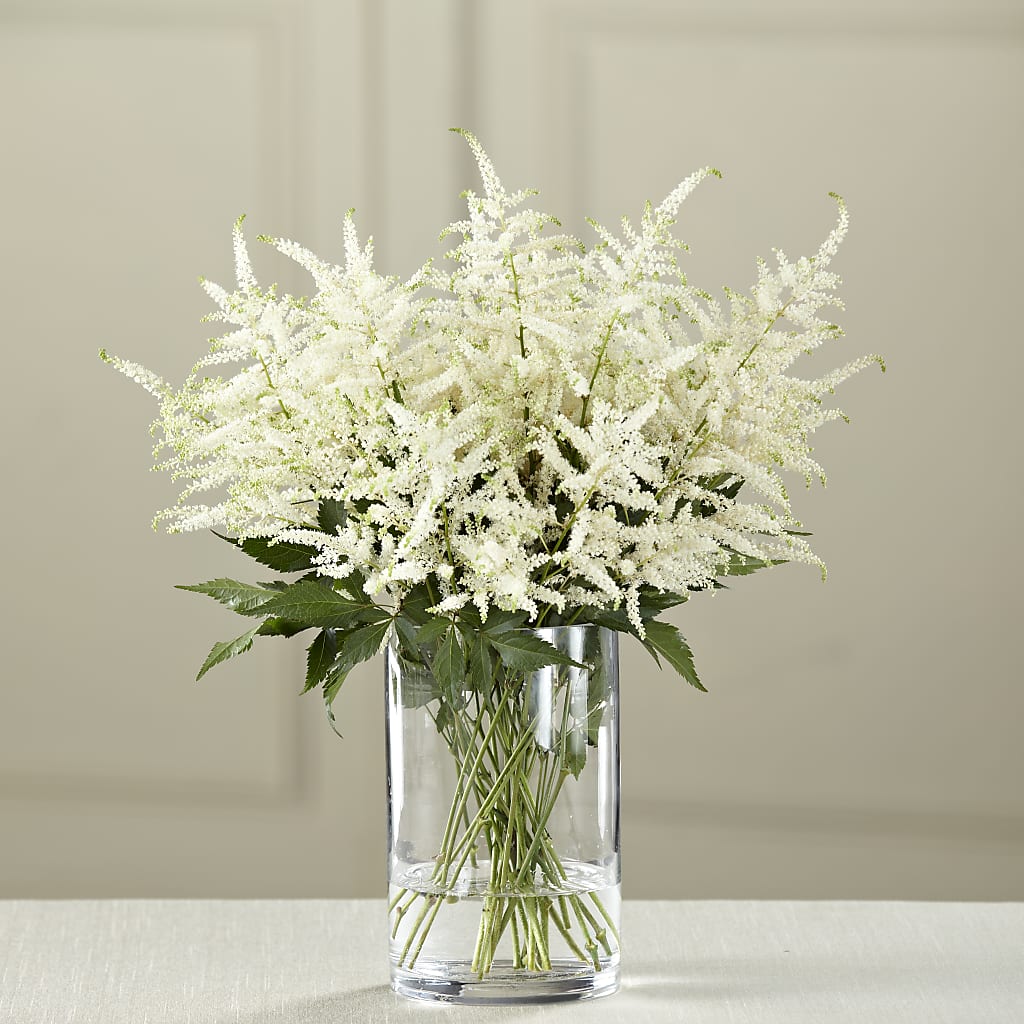 White Astilbe Bouquet – The Blessed Florist, Brandon FL