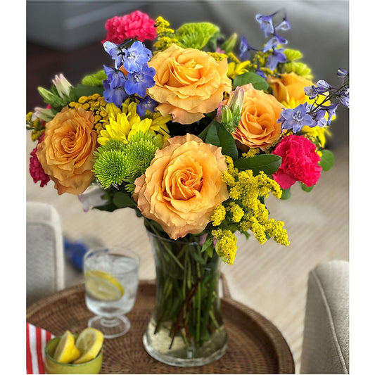 Bold & Bright – A Florist Original –  The Blessed Florist, Parrish FL