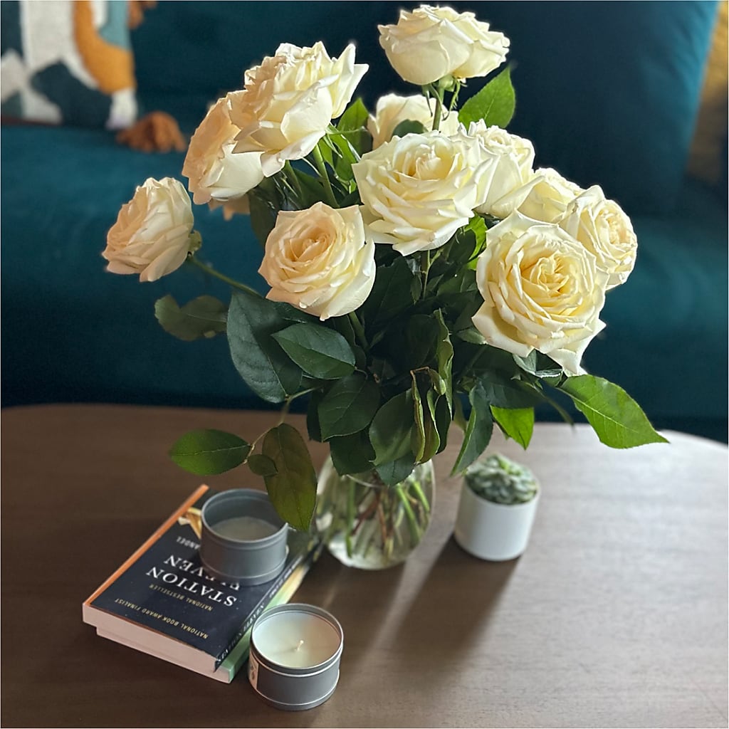 Long Stem Yellow Rose Bouquet –  The Blessed Florist, Parrish FL