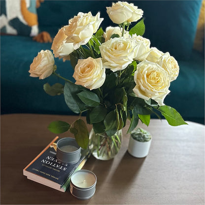 Long Stem Yellow Rose Bouquet –  The Blessed Florist, Parrish FL