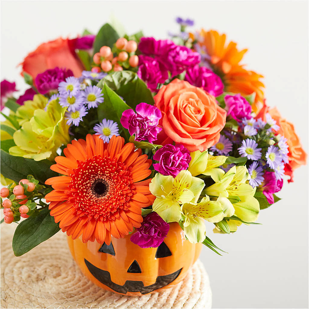 Tricks & Treats Pumpkin –  The Blessed Florist, Parrish FL
