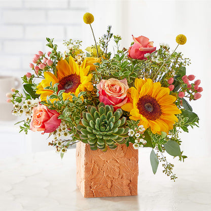 Sunflower Season Bouquet –  The Blessed Florist, Brandon FL