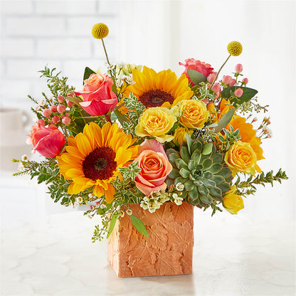 Sunflower Season Bouquet –  The Blessed Florist, Brandon FL
