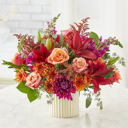 Burgundy Landscape Bouquet –  The Blessed Florist, Brandon FL