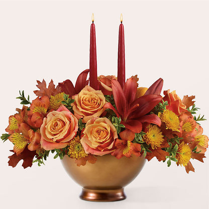 Harvest Table Centerpiece –  The Blessed Florist, Brandon FL