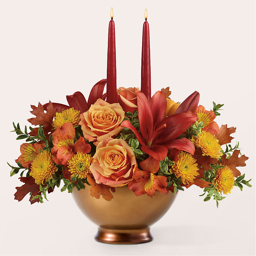 Harvest Table Centerpiece –  The Blessed Florist, Brandon FL