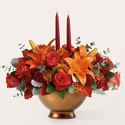 Fruits of Fall Centerpiece –  The Blessed Florist, Brandon FL