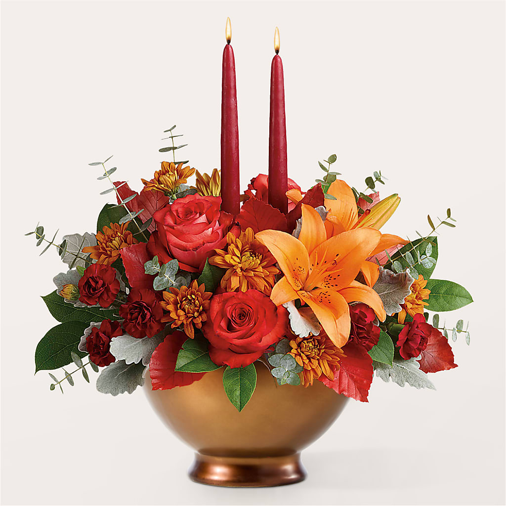 Fruits of Fall Centerpiece –  The Blessed Florist, Brandon FL