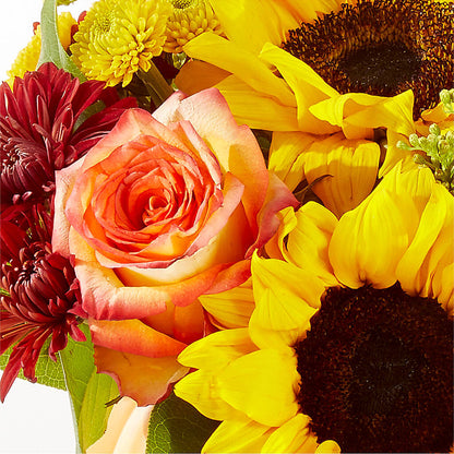 Golden Gourd Pumpkin Bouquet –  The Blessed Florist, Parrish FL