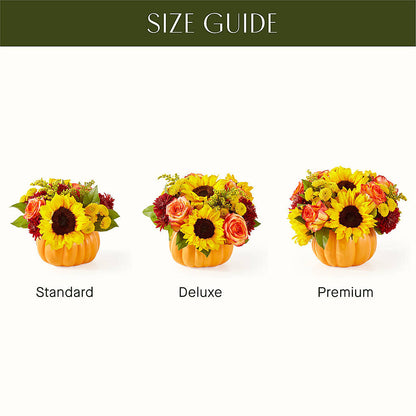 Golden Gourd Pumpkin Bouquet –  The Blessed Florist, Parrish FL