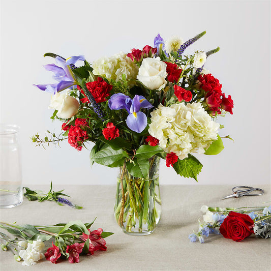 Star Spangled - Une création originale du fleuriste