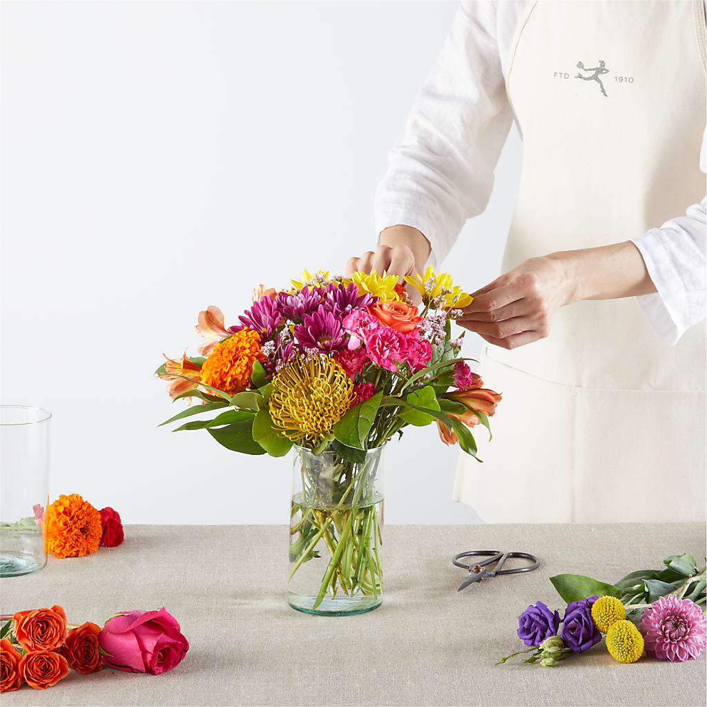 Feast of Color – A Florist Original –  The Blessed Florist, Brandon FL