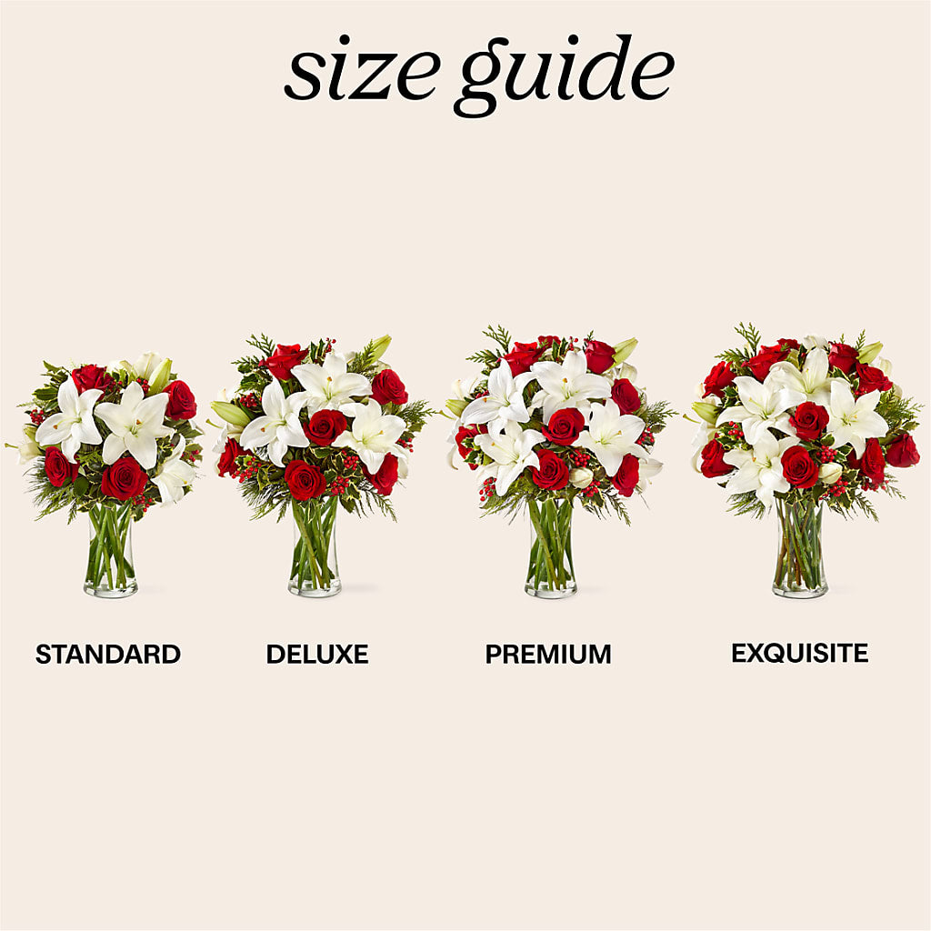 Sparkling Snowflakes Bouquet –  The Blessed Florist, Parrish FL