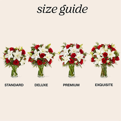 Sparkling Snowflakes Bouquet –  The Blessed Florist, Parrish FL