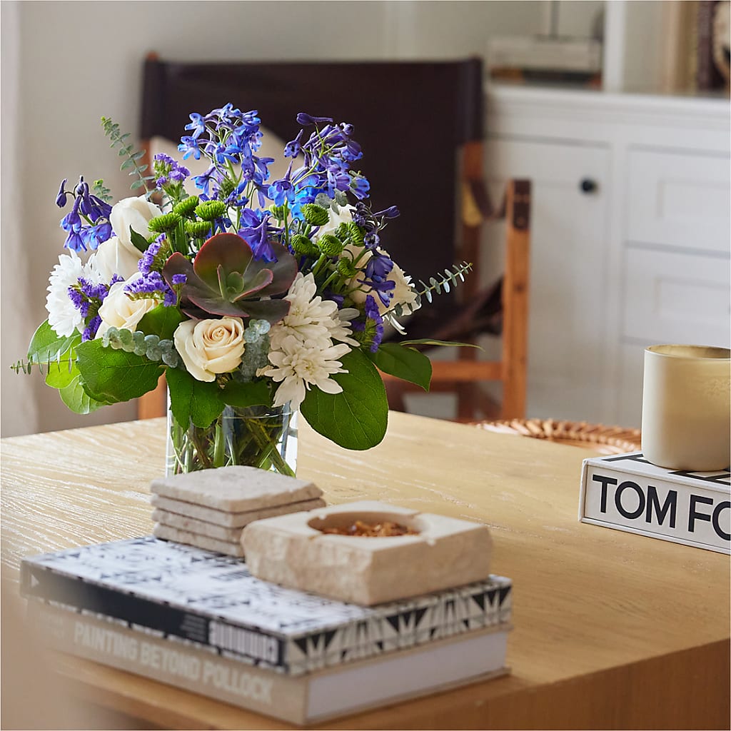 Cerulean Waves Bouquet –  The Blessed Florist, Brandon FL