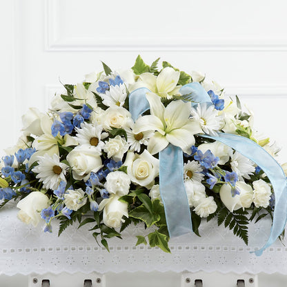 Tender Treasure Casket Spray –  The Blessed Florist, Brandon FL