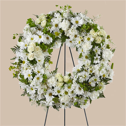 Faithful Wishes Wreath –  The Blessed Florist, Brandon FL