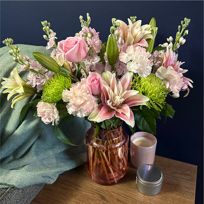 Pretty in Pink Bouquet –  The Blessed Florist, Brandon FL