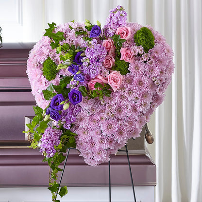 Treasured Love Standing Heart –  The Blessed Florist, Parrish FL