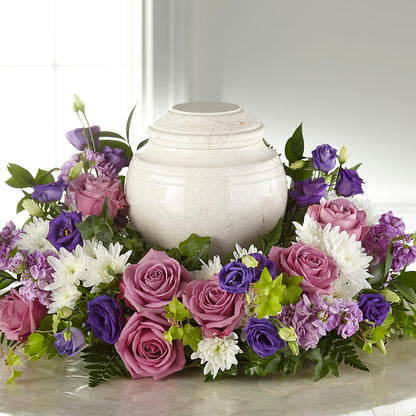 Blooming Sympathy Cremation Adornment –  The Blessed Florist, Parrish FL