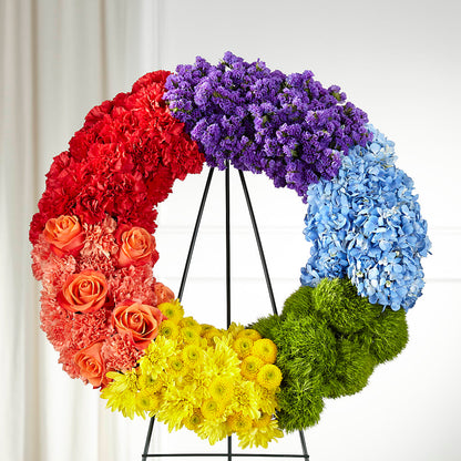 Circle of Love Wreath –  The Blessed Florist, Brandon FL
