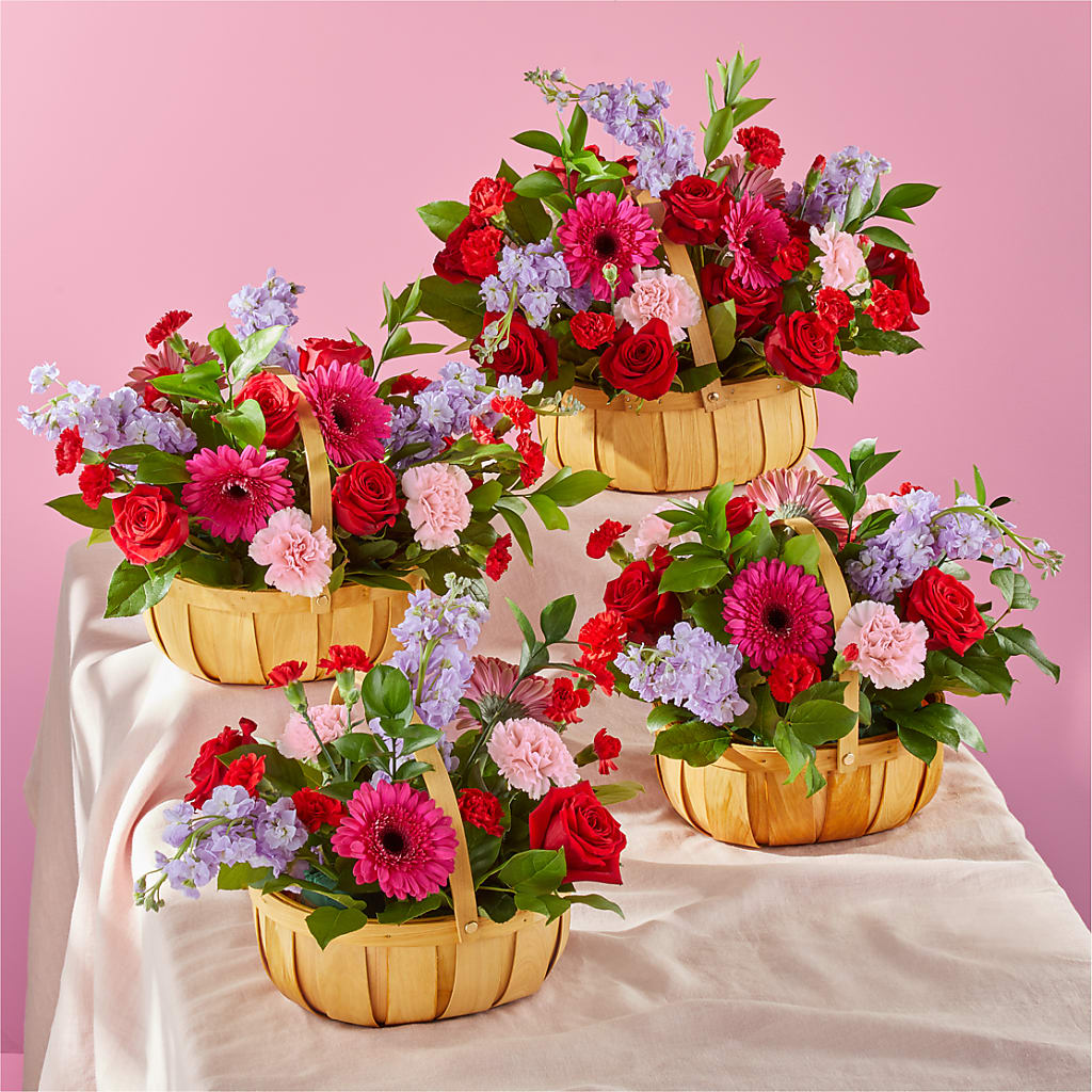 Pink Picnic Basket –  The Blessed Florist, Brandon FL