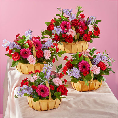 Pink Picnic Basket –  The Blessed Florist, Brandon FL