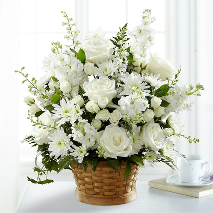 Heartfelt Condolences Arrangement –  The Blessed Florist, Brandon FL