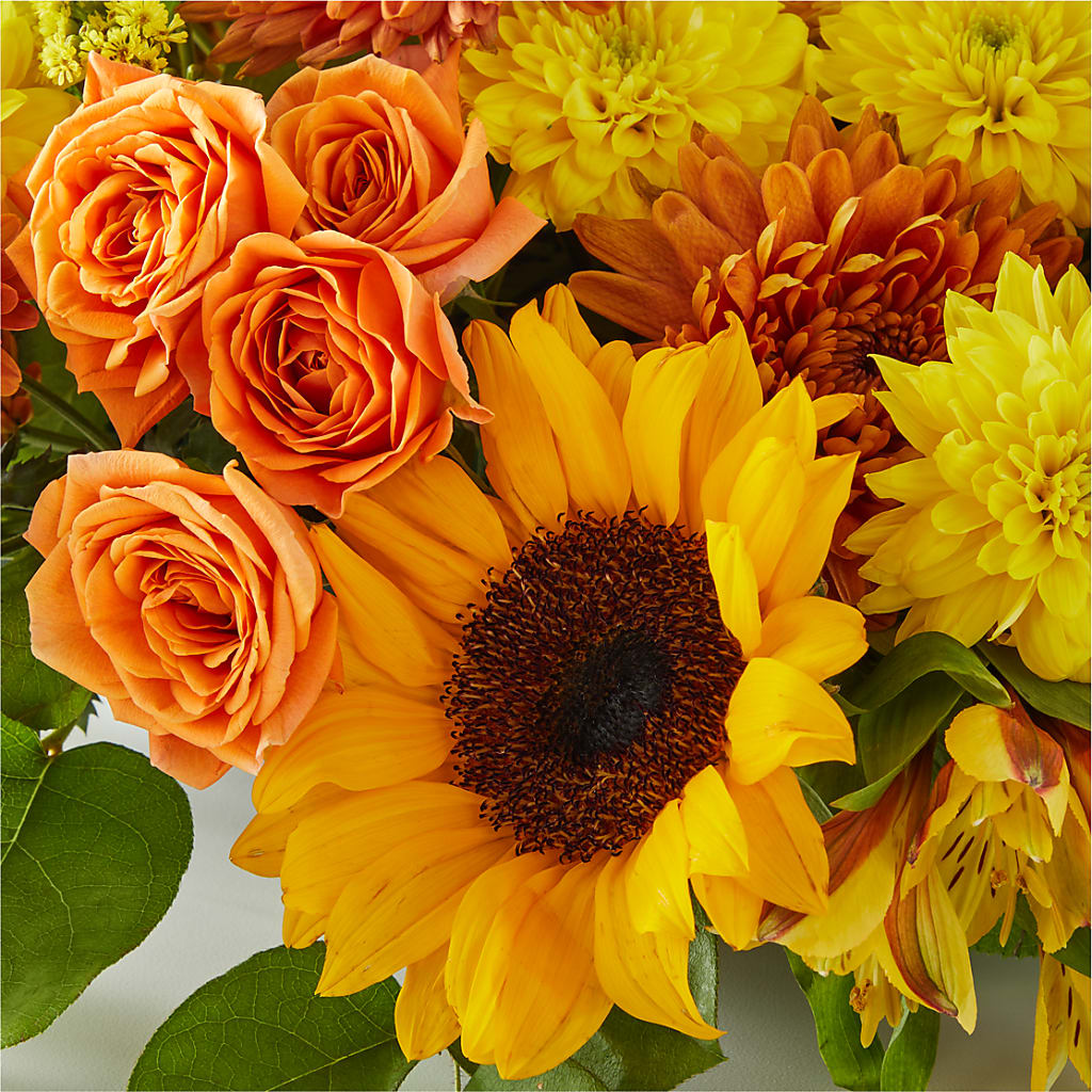 Autumn Harmony Centerpiece –  The Blessed Florist, Brandon FL