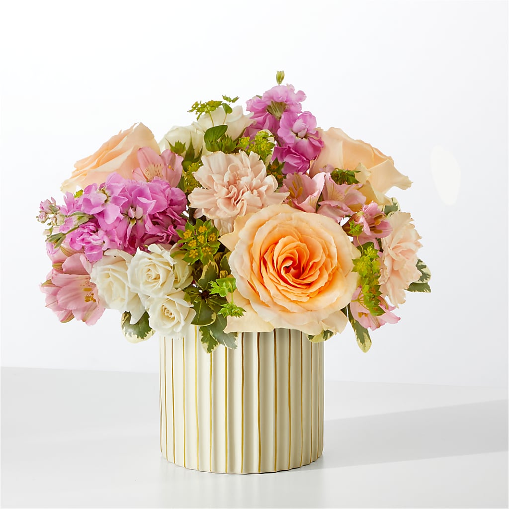 Paradise Bouquet with Ivory Vase –  The Blessed Florist, Parrish FL