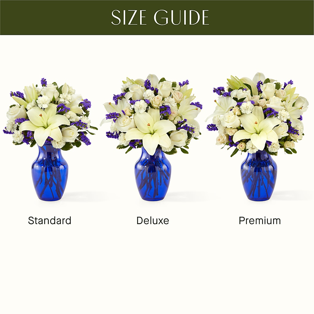 Sapphire Rush Bouquet –  The Blessed Florist, Brandon FL