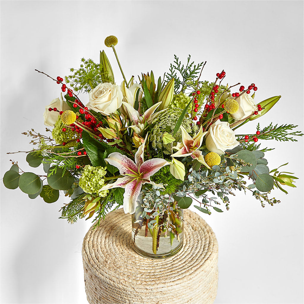 Berry & Bright Bouquet –  The Blessed Florist, Brandon FL