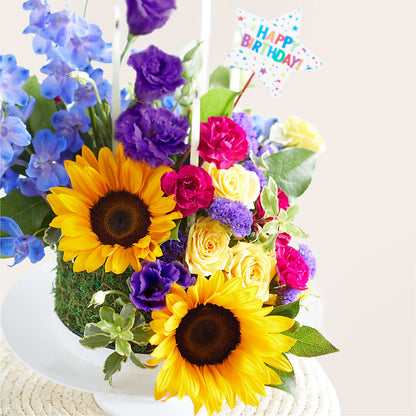 Star of the Day Floral Cake –  The Blessed Florist, Brandon FL