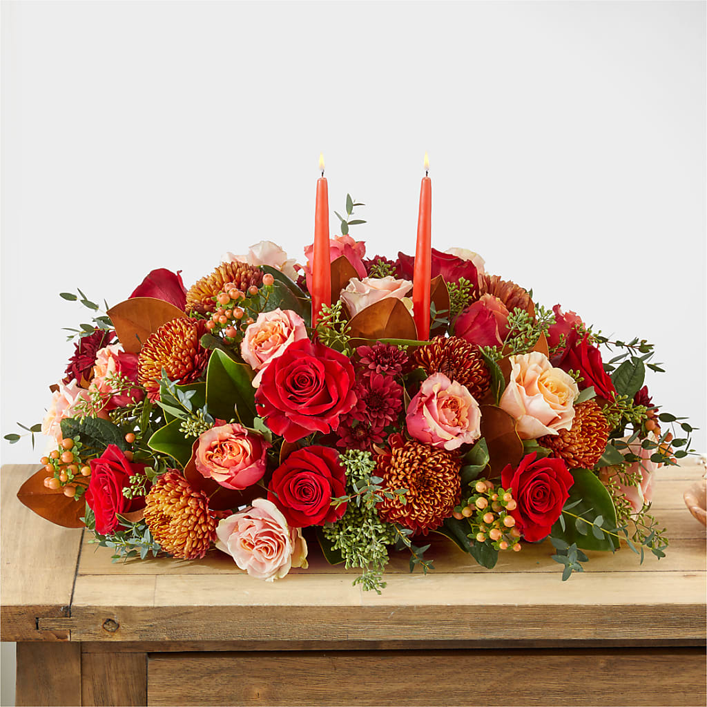 Gather Near Centerpiece –  The Blessed Florist, Brandon FL
